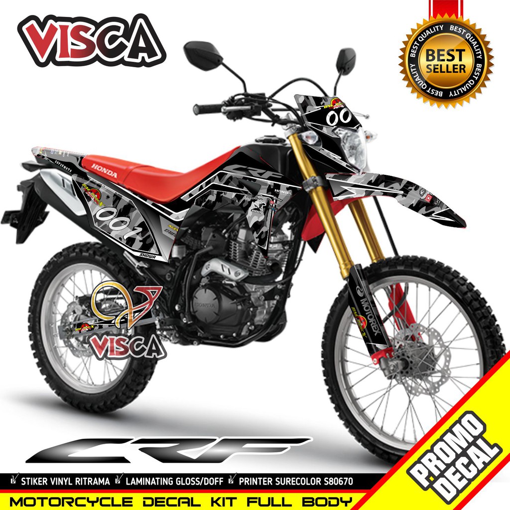 Decal CRF 150 L Full Body Decal CRF 150L Terbaru Full Body Keren Stiker CRF 150 Full Body Terbaru De