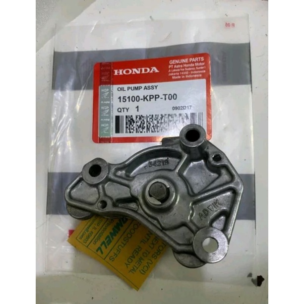 Pompa Oli Oil Pump Assy Honda CB150 CB CBR 150 Sonic 150 Supra GTR Original HGP 15100-KPP-T00