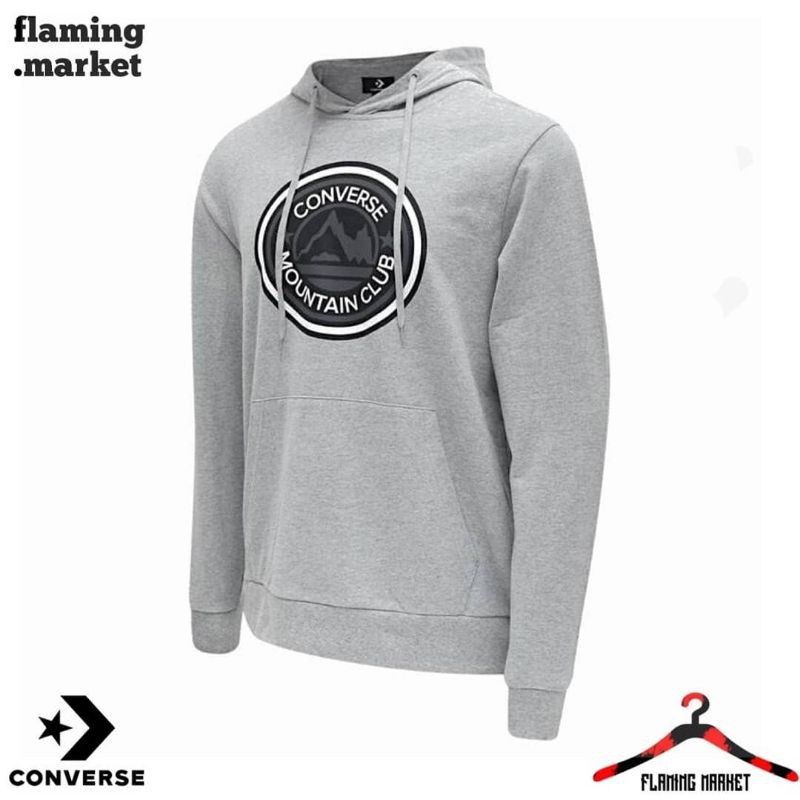 Converse Mountain Club Grey Pullover Hoodie Original