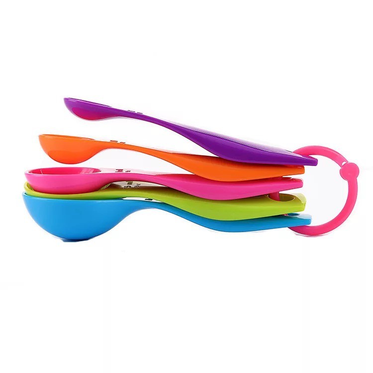 FUTAKO Sendok Takar Sendok Takaran Measuring Spoon 1 SET 5 SENDOK