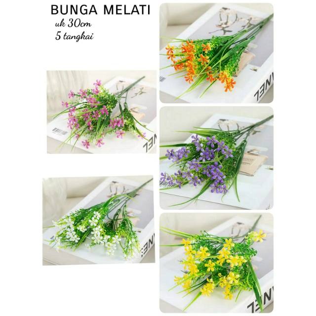 Bunga Melati Plastik Shopee Indonesia
