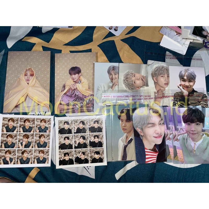 postcard persona mpc mini pc photocard hyyh pt 1 hybe insight mots se sowoozoo pajama jimin yoongi n