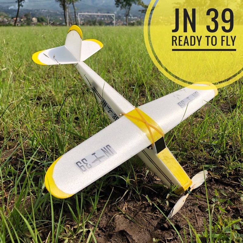 Pesawat Tenaga Karet JN39 SIAP TERBANG