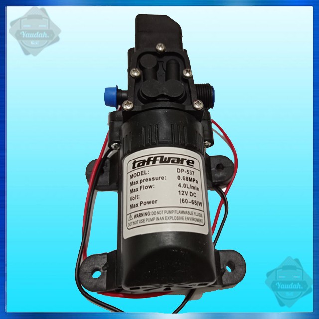 Taffware Good Pump Pompa Air Elektrik High Pressure 12V 100PSI