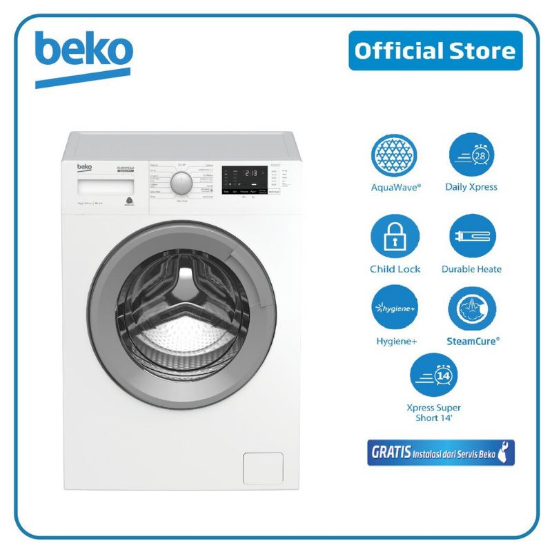 Jual Beko Mesin Cuci Front Loading Kg Wcv Xso Shopee Indonesia