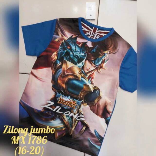 Grosir Muse Zilong size 16-20