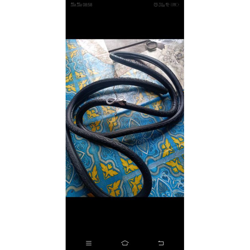 2 Pcs Ban Solid Fixie 700 X 23C Bekas