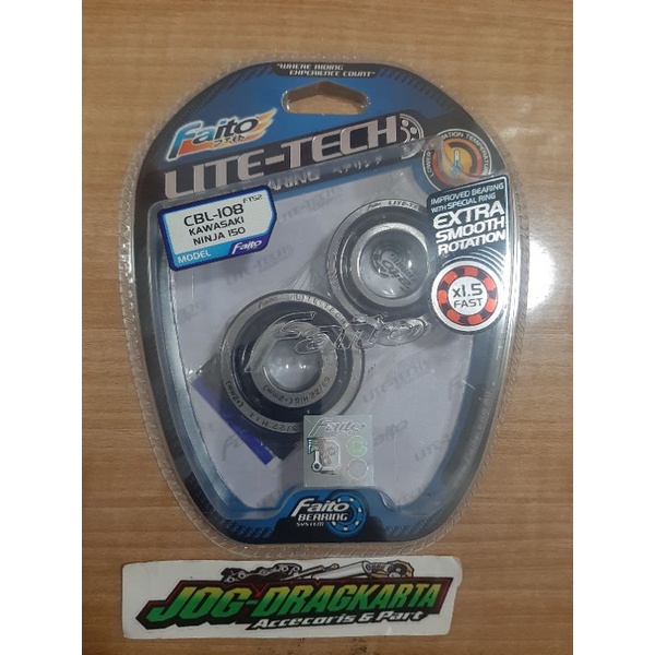BEARING LAHER KRUK AS NINJA R SS RR NEW RR OLD ZX150 FAITO RACING LITE-TECH ORIGINAL