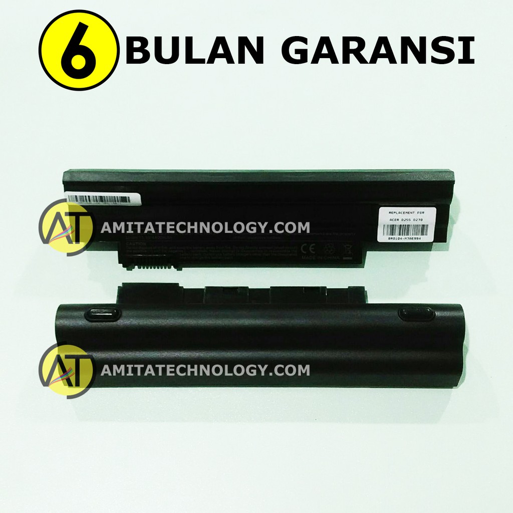 Baterai Laptop REPLACEMENT Acer Aspire One D255 D255E D260 D270