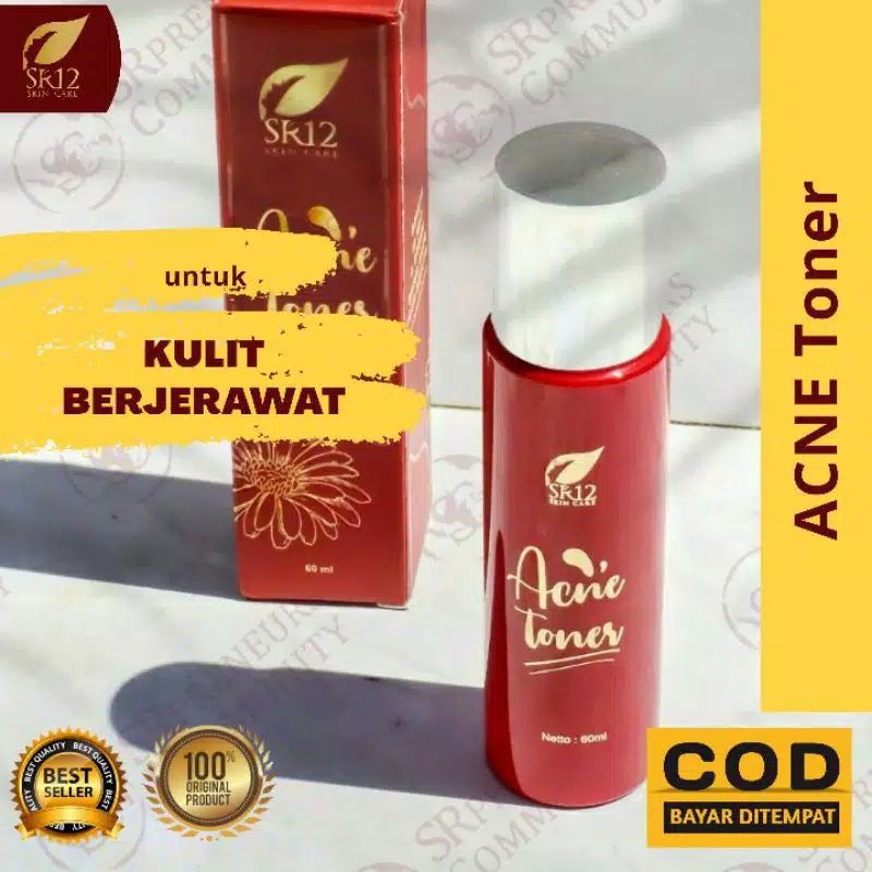 SR12 Acne Toner - Hydrating Toner Untuk Kulit Berminyak dan Berjerawat