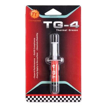 Thermal grease thermaltake 1.5g paste silicone for Gpu vga processor TG-4 - Pasta suntik silikon TG4