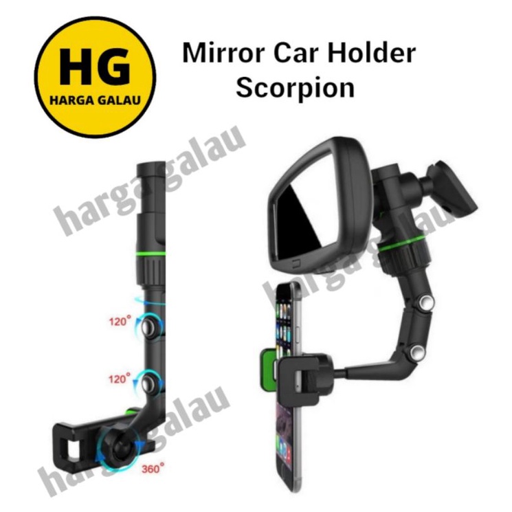 Tempat Handphone Jepit di mobil / holder hp meja Hargagalau