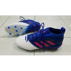Termurah  Soccer Adidas ACE17 1 FG Blue White