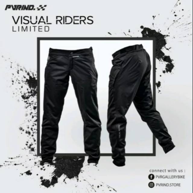 CELANA SEPEDA PANT PANJANG VISUAL RIDER PVR IND