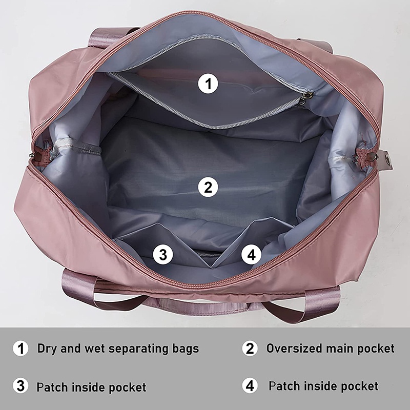 Tas Koper Baju Jinjing Travel Lipat Wanita Jumbo Besar New Tas Bepergian Piknik Travel Bag Duffle Tas Pakaian Besar Tempat Baju Mudik Tas Travel Jumbo Traveling Bag Organizer