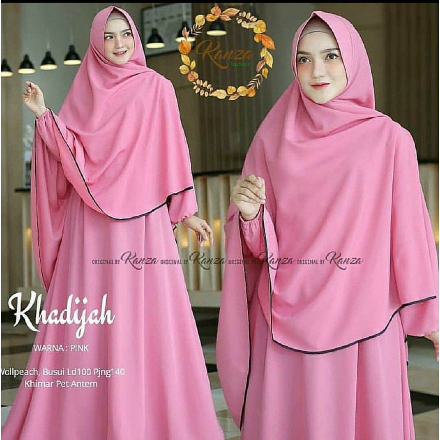 gamis dress syar'i pakaian wanita dewasa remaja