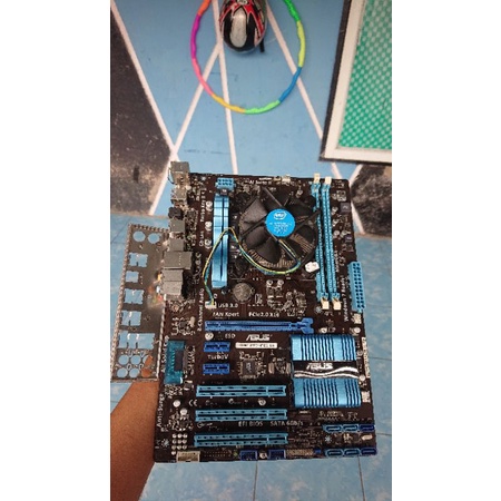 Motherboard Gaming Asus P8H61 Pro + core i3 3240