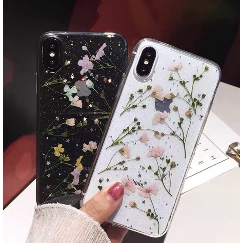 Dried Flower Case Vivo V23 V23e Y91 Y93 Y95 Y91c V20 V21 V19 V17 V15 Pro V11 X50 X60 V5 V7 V9