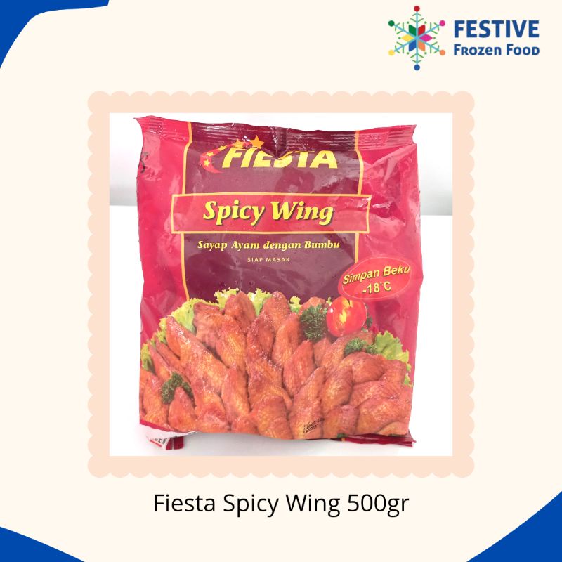 

Fiesta Spicy Wing 500gr