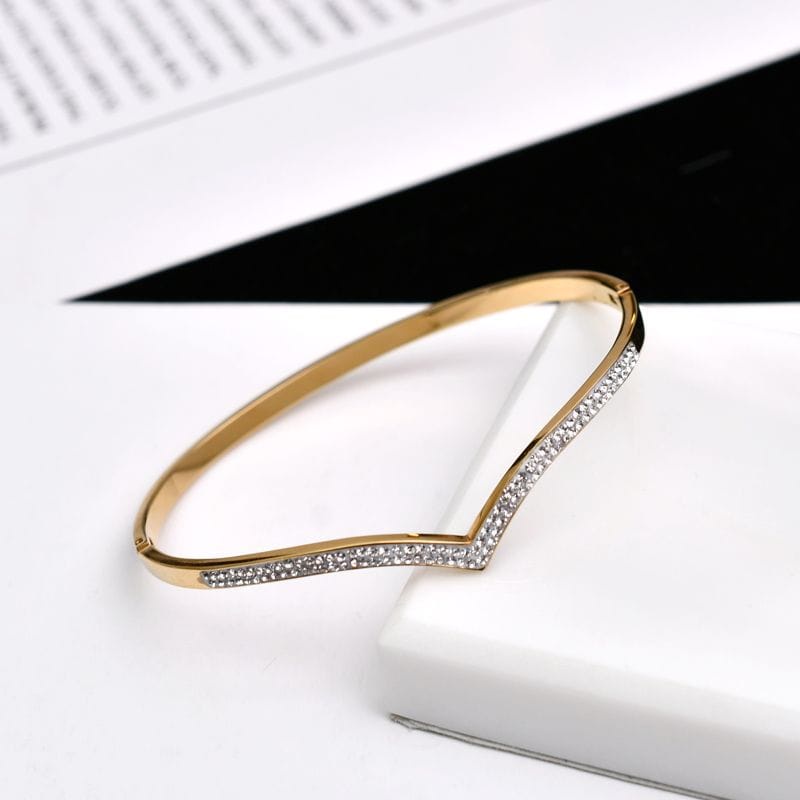 [ Bayar Ditempat ] Gelang Bangle Titanium Asli Anti Karat Wanita Ori / Gelang Titanium Shell Black Square / Gelang Titanium Korea Import