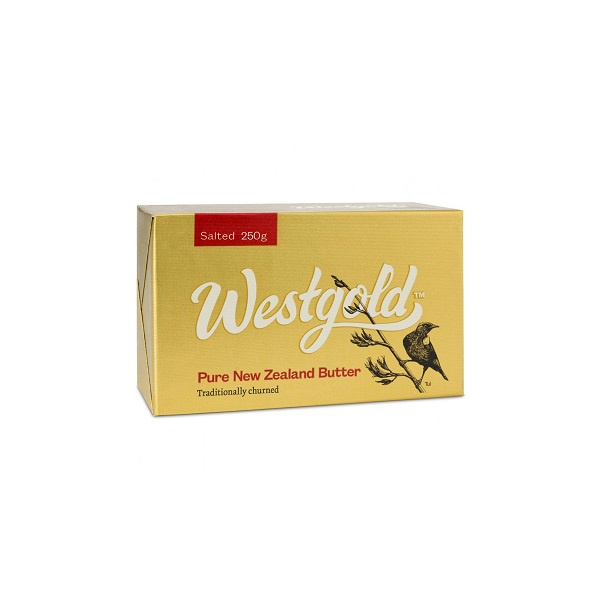 MENTEGA WEST GOLD ASIN SALTED BUTTER GRASS FED 250GR HALAL