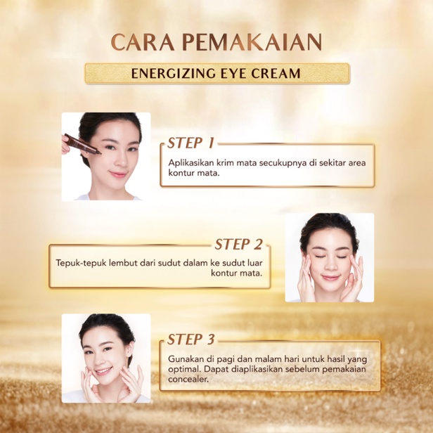 Kosmetik You Golden Age Krim Mata / Energizing Eye Cream 15g [TARABABYSTORE]