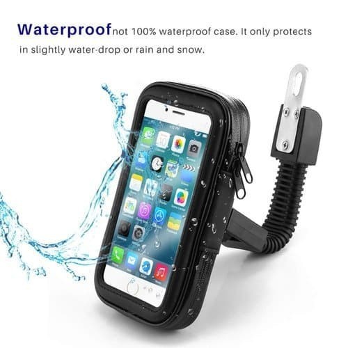 Holder Motor Waterproof Dudukan Hp Handphone Anti Air Jumbo UNIVERSAL