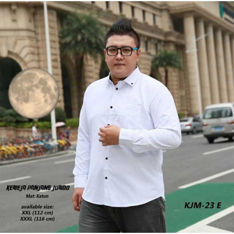 Kemeja jumbo polos