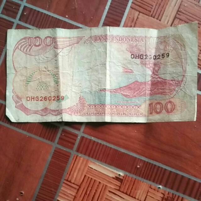Uang lama 100Rupiah tahun 1992