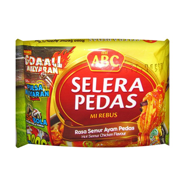 

ABC Mie Sp Semur Ayam Pedas 75 Gr