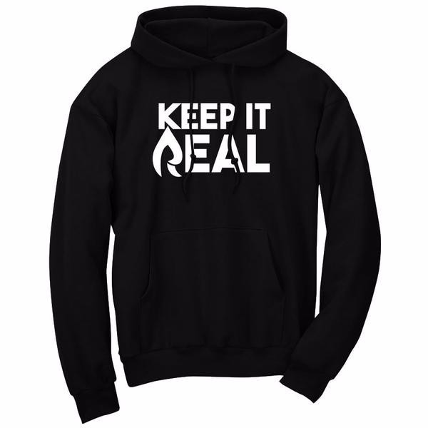 sweater hoodie keep it real