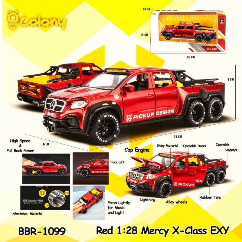 mobil Mercy X Class EXY Diecast 