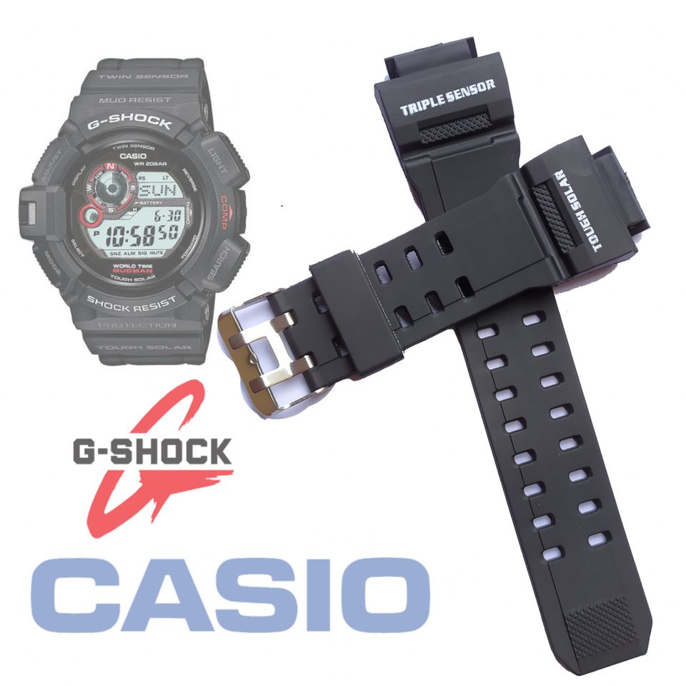 Strap Tali Jam Tangan Casio G-shock Rangeman GW-9400 GW 9400 Strap GW-9400 Casio Ragerman