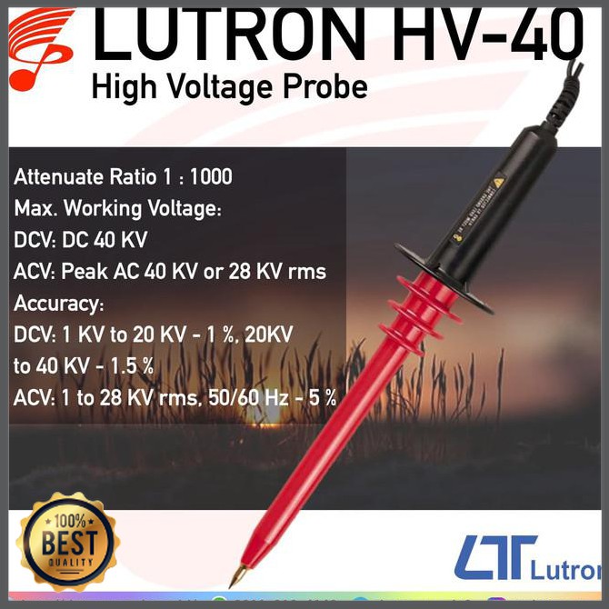 alat Lutron HV-40 High Voltage Probe