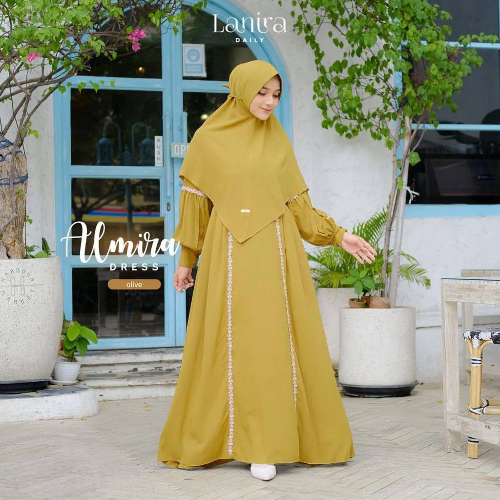 ALMIRA SYARI UKURAN M - L - XL - XXL - XXXL - 4XL GAMIS SET SYARI GAMIS JUMBO BUSUI DRESS MURAH GAMIS SYAR'I PLUS KHIMAR KONDANGAN GAMIS RENDA GAMIS KEKINIAN GAMIS REMAJA GAMIS TERBARU BAJU GAMIS WANITA FASHION MUSLIM BAJU LEBARAN DRESS WANITA TERMURAH