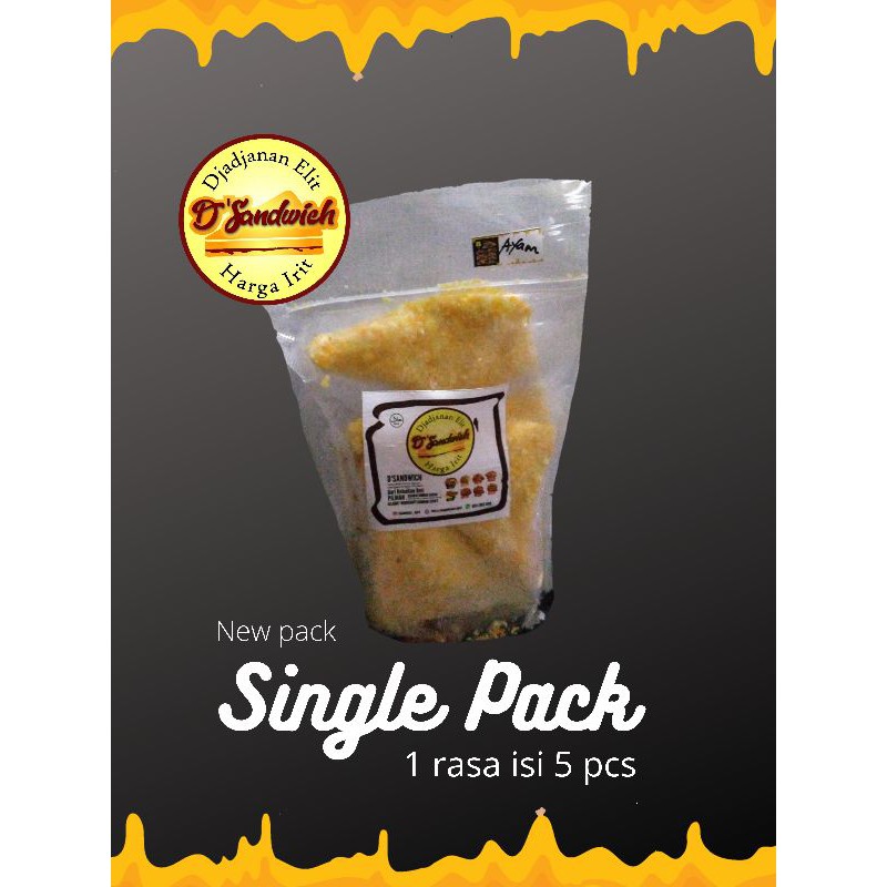 

Frozen Food Bandung D'Sandwich Single Pack