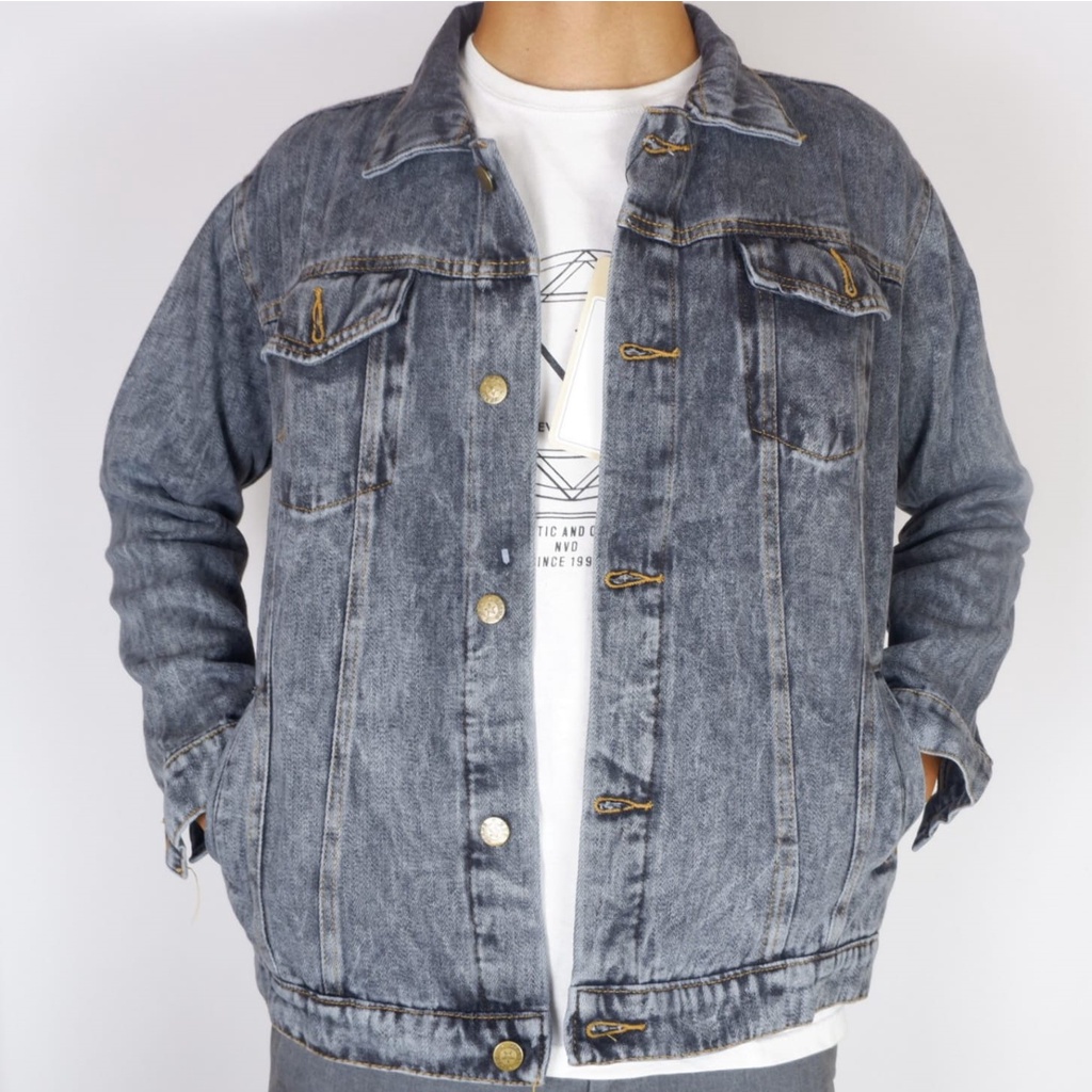 JAKET DENIM JAKET JEANS DEWASA Jaket Jeans