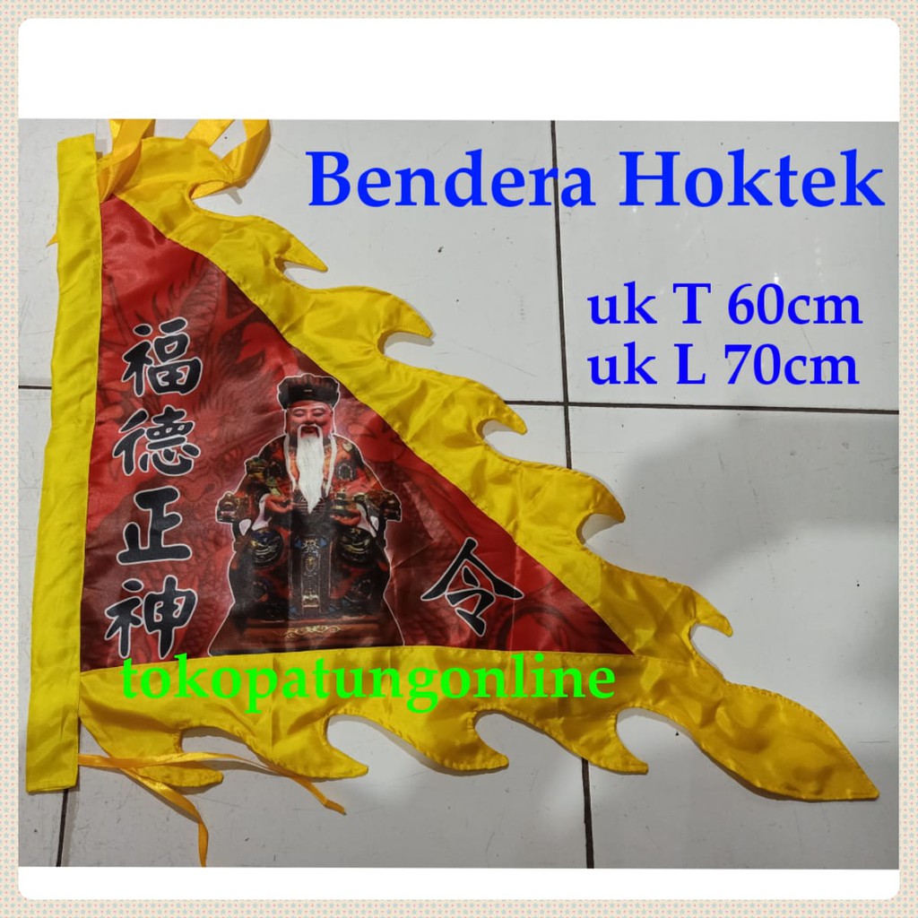 Bendera Dewa Hoktek 24in
