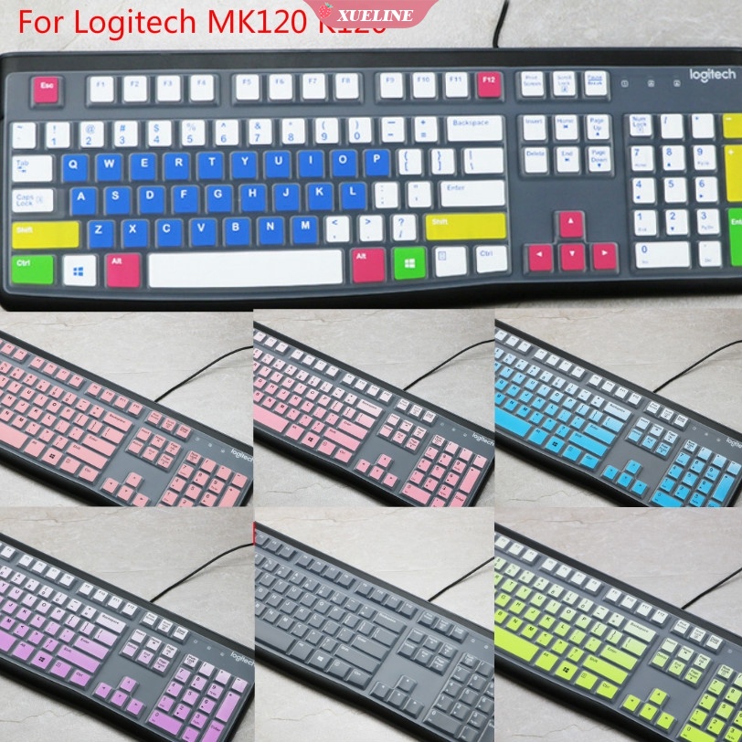 Cover Pelindung Keyboard Logitech Mk120 K120 (ZL)