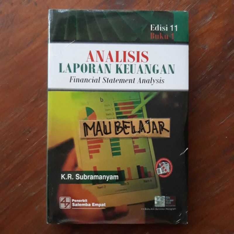 

Analisis Laporan Keuangan edisi 11 buku 1 - Subramanyam