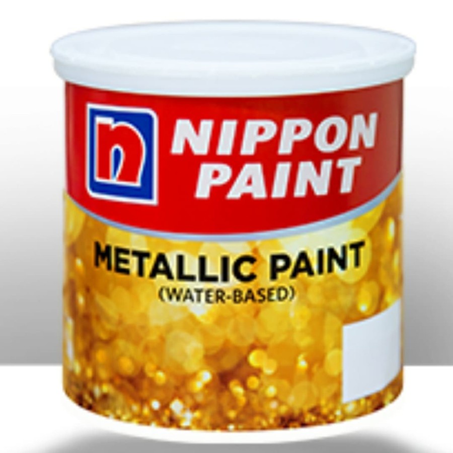 NIPPON METALLIC PAINT GOLD 750 ML/Nippon Paint Metallic Paint-3100 750 ml