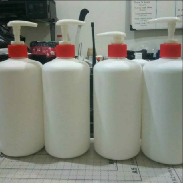 Botol Pump Kosong HDPE 500ml MURAH