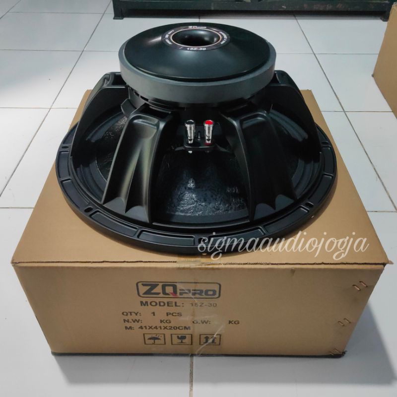 Speaker ZQPro 15Z-30 Komponen 15 Inch Coil 3 Inch 1000 Watt