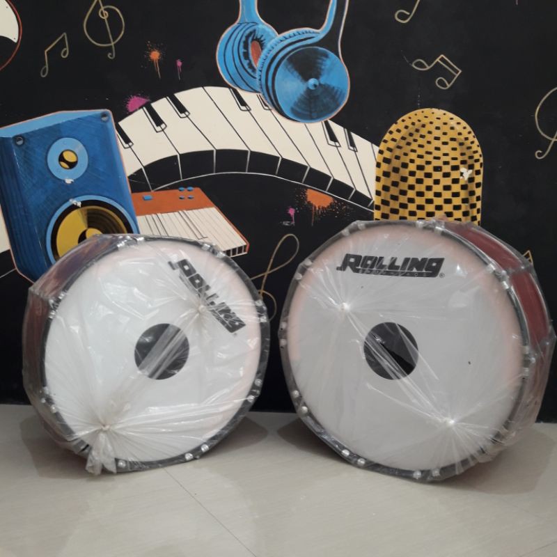 BASS DRUM ROLLING IMPORT || UK. 20" 22" 24" 26"