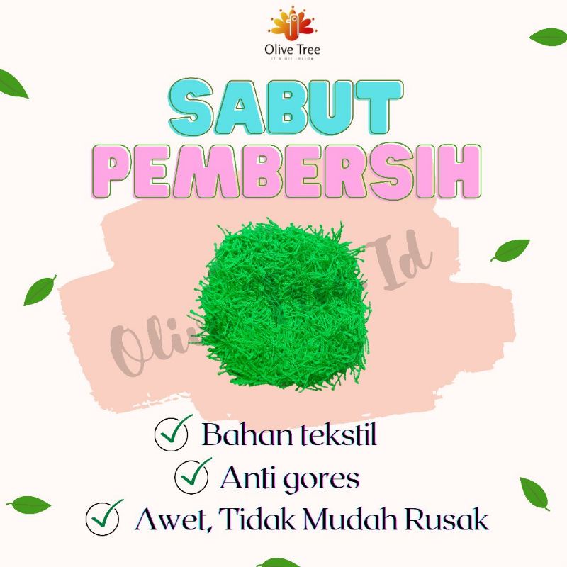 Sabut cuci piring spon anti gores scratch sponge