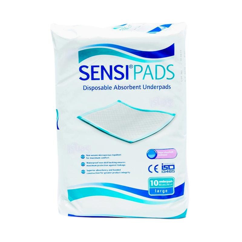 SENSI Pads Large Isi 10 l Underpad Sensi 60 x 90 cm