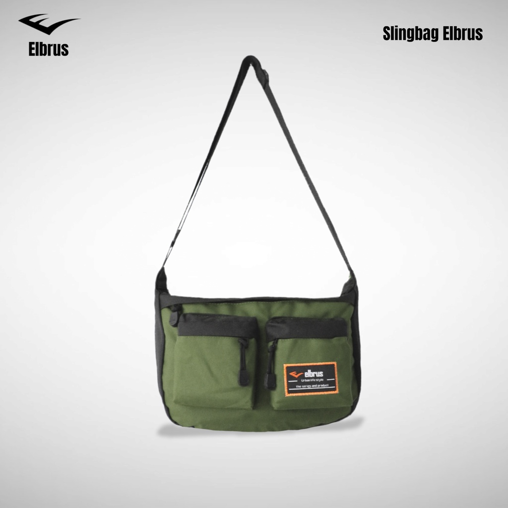 Tas Selempang Army Elbrus Termurah - Sling Bag Pria - Tas Fashion Pria