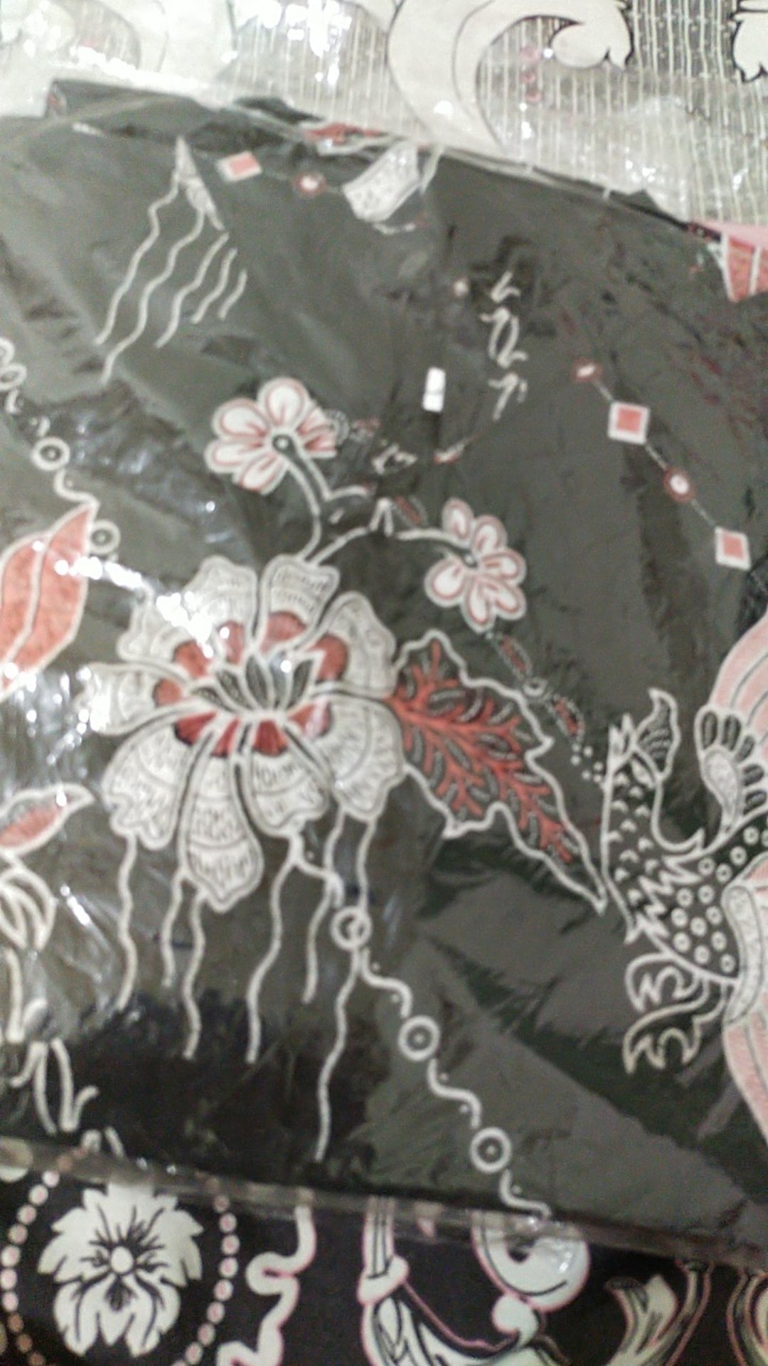 Batik Dolby Dolbi Dobby Doby Tenun Sutra Tulis Katun Atbm Baron Atasan Batik Wanita Sogan Srg308