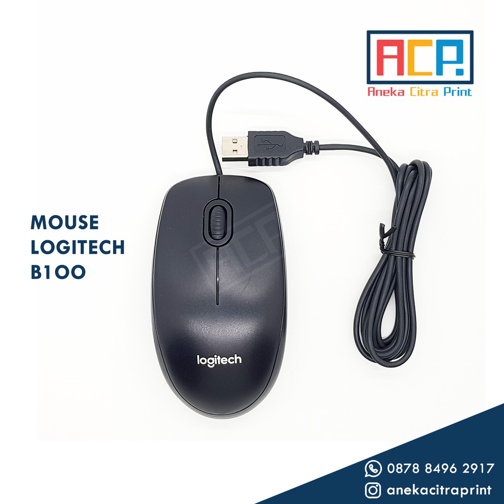 Mouse USB Logitech B100