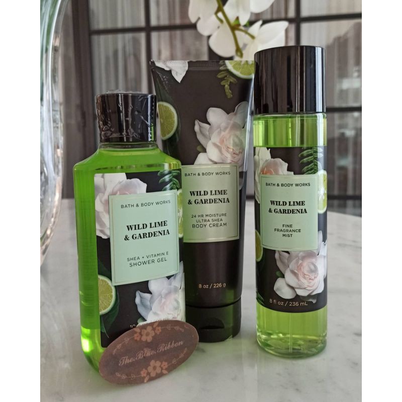 BATH AND BODY WORKS WILD LIME &amp; GARDENIA